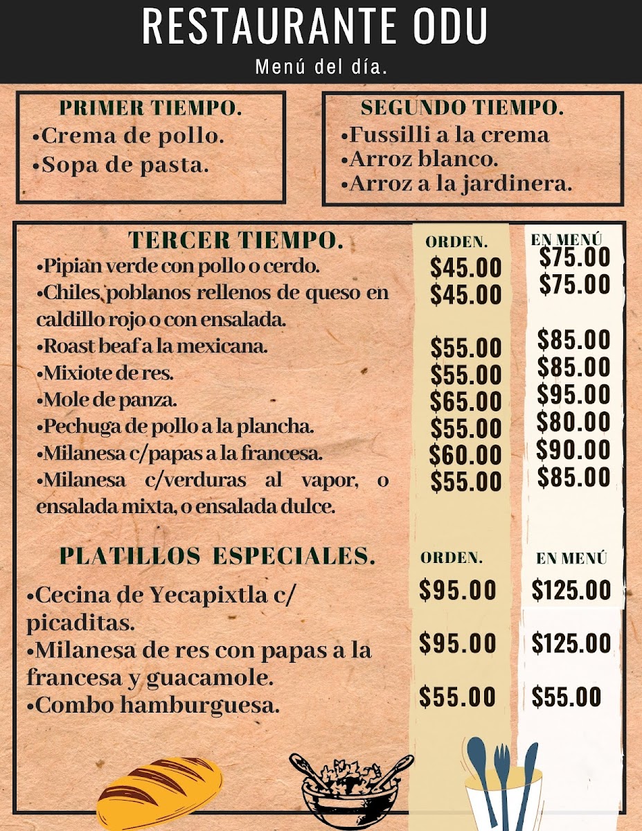 Restaurante ODU Menu - Image 5