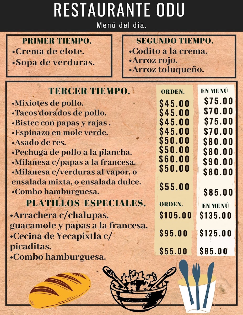 Restaurante ODU Menu - Image 6